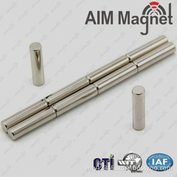 6mm x 18mm n35 China Powerful Ndfeb Permanent Round magnet